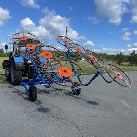 Грабли валковые ГВС-6У 8 колесные